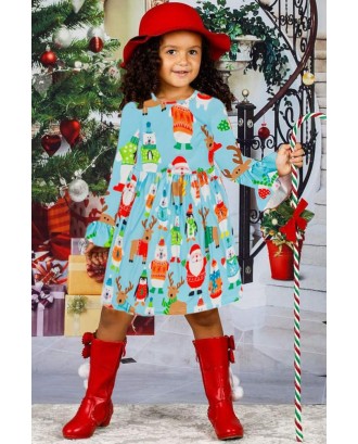 Holiday Friend Christmas Little Girl Dress