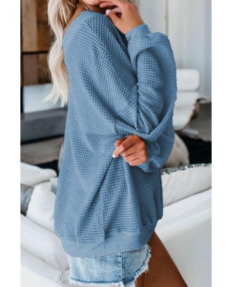 Sky Blue Our Country Roads Thermal Top