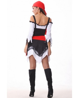 Black White Beauty Pirate Costume